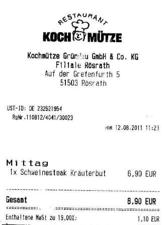 ikev Hffner Kochmtze Restaurant